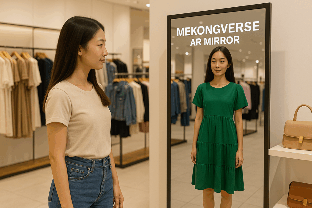 Boost in-store conversions with Virtual Try-On for fashion retail. Discover how Mekongverse transforms retail across Southeast Asia.