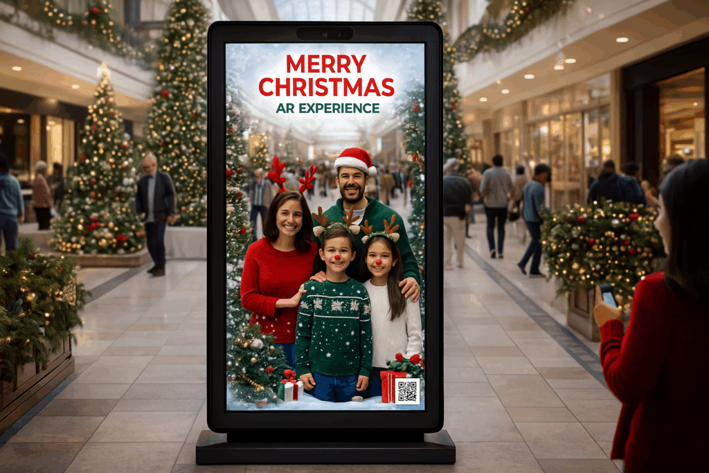 in-store or on-ground brand activation ideas for Christmas festive season