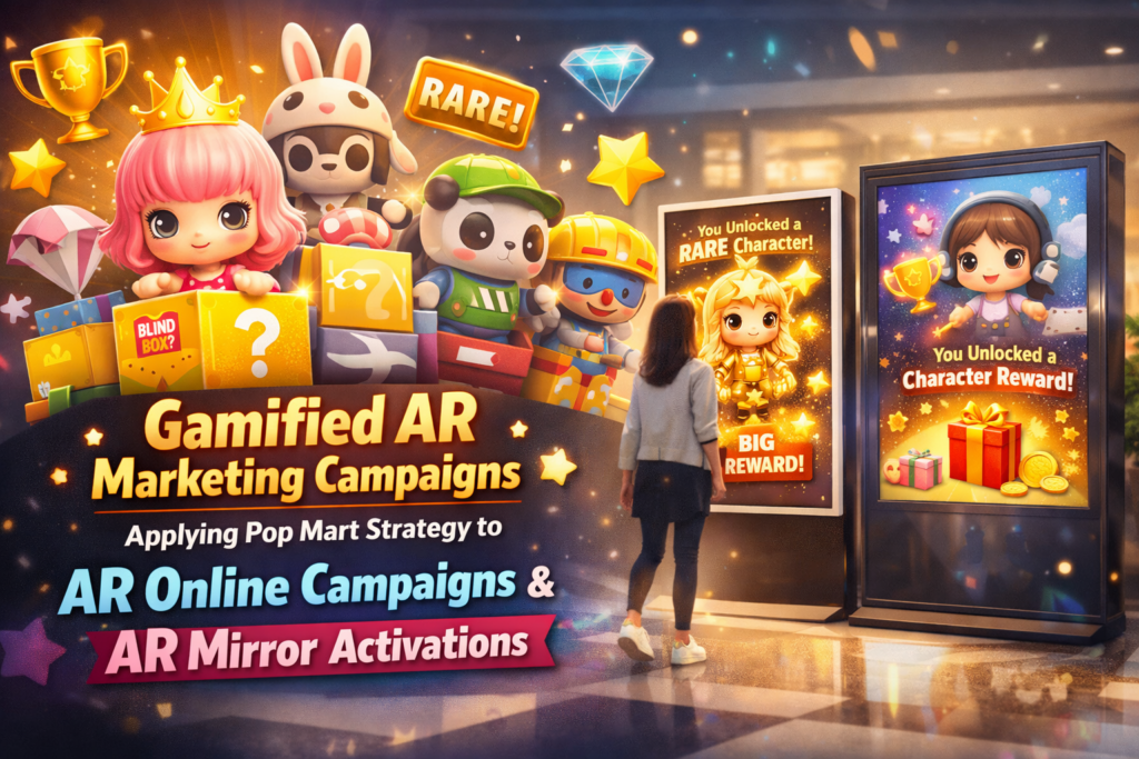 pop mart blind box gamification